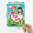 thumbnail image 3 of True Love Valentines/Galentines Day Greeting Cards | 1 Pack Single (5x7), 3 of 6