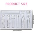 thumbnail image 2 of Greek Column Silicone Mold Set, Classical Architecture Sculpture Molds, Roman Pillars and Goddess Design for Cake Decoration, Resin Crafts, 2 of 6
