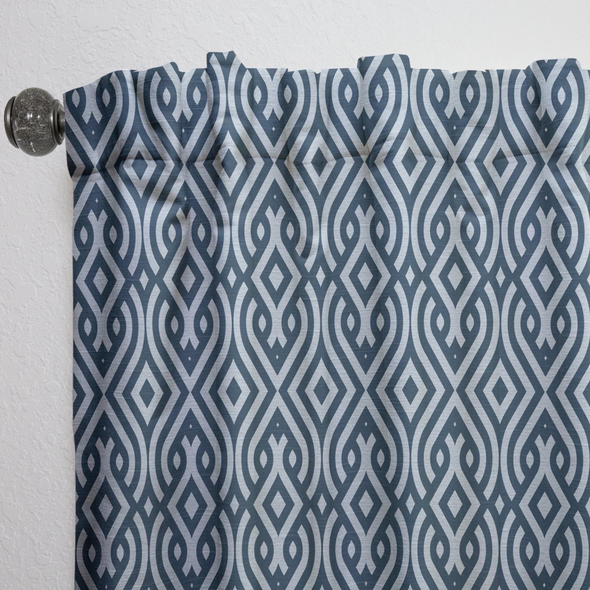 Designart 'Scandinavian Pattern IV' Scandinavian Curtain Panel