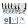 thumbnail image 3 of Set de 6 Vasos Tequileros de Vidrio Forma de Calavera, Juego de Shots o Caballitos forma de Calaca, 59ml, 6 piezas, 3 of 7