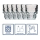 thumbnail image 3 of Set de 6 Vasos Tequileros de Vidrio Forma de Calavera, Juego de Shots o Caballitos forma de Calaca, 59ml, 6 piezas, 3 of 7