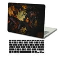 thumbnail image 4 of KSK KAISHEK Compatible with Old MacBook Pro 15 inchs Case 2015/2014/2013/2012 Released Model A1398, Plastic Protective Case Hard Cover + Black Keyboard Cover, Plants series 0264, 4 of 5