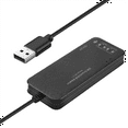 thumbnail image 2 of 3 Port Usb External Card Headset Microphone Adapter For Pc Black, 2 of 5