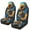 Blue Butterfly Sunflowers, variant on Yuyamidu Tropical Hibiscus Car Seat Covers Front Seats Only Palm Leaves Car Front Seat Protective Cover Waterproof Seat Covers for Cars Trucks SUVs Auto Interior Accessories