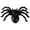 011_A, variant on Hxoliqit,Farmhouse Wreath 50/100pcs Horror Black S-pider Haunted House Spider W-eb Bar Party Decoration