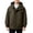 Army Green2, variant on Boys Winter Coat Thick Warm Fleece Lined Long Sleeve Hooded Jacket Casual Thermal Outerwear with Pocket 3-13 Years
