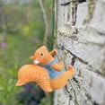 thumbnail image 5 of Matoen Easter Bulk, Rabbit Statue for Garden, Hanging on Tree Branch Rabbit Climbing Statue Outdoor Garden Decoration, Housewarming Gift,Comes with Rope and Hook, 5 of 6