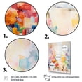 thumbnail image 3 of Designart "Whimsical Haven Kids' Floral Paradise III" People Framed Wall Art - Farmhouse Colorful Nursery Living Room Framed Canvas Art, 3 of 6