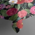 thumbnail image 3 of Pioneer Flower Floral Print Pattern Rectangle Tablecloth 60"x84",Waterproof Polyester Rectangle Table Cloth, Wipeable Spillproof Polyester Tablecloth for Dining, Camping, Indoor and Outdoor, 3 of 5