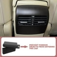 thumbnail image 4 of FUTUREORYY 2Set Under Seat Air Vent Cover Plastic Black Car Interior Accessories for Airflow Optimization, 4 of 8