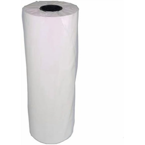 White Freezer Paper 40 lb, 1 Roll/Carton Bleached, 1-Side Polyethylene Coated, Kraft Wrapping Paper – Made in the USA (24" x 1100')