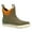 Dark Olive/Spice, variant on XTRATUF Adult Male Camp Fleece Lined 6in Ankle Deck Boots, Color: Dark Olive/Spice, Size: 12 (XMADBC30-12)