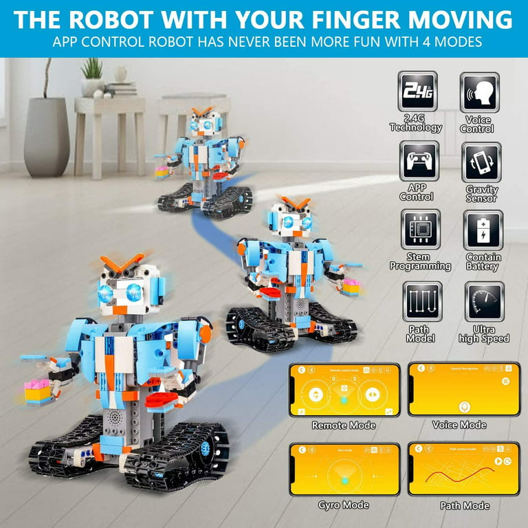 Loovio loovio stem robot building toys for 6-8-12 year old boys girls, stem  projects birthday gifts idea for kids 8 9 10 11 12 year