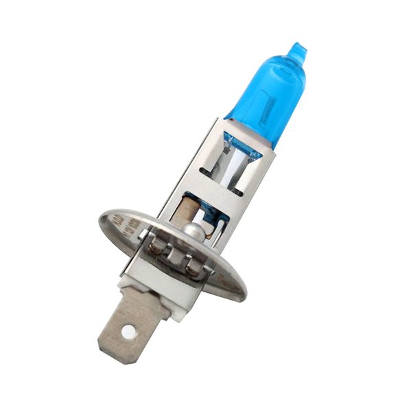 EeaseMX 2 bombillas halógenas de xenón para faros delanteros de coche H1 de 100 W y 12 V (luz blanca)