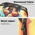 thumbnail image 4 of Dog Digital Pouch with Oxford Cloth, Waterproof, 5.9x9.44x3.14 in, for Hard Drive Bags, USB Pouch, Charger Cord Organizer, Cable Organizer Clips, 4 of 6