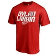 thumbnail image 2 of Men's Dylan Larkin Red Detroit Red Wings Hometown Collection DL71 T-Shirt, 2 of 3