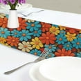 thumbnail image 4 of Yayeee Table Runner 90 inches Long Home Kitchen Dinning Party Decoration, Blooming Flowers, 4 of 7