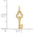 thumbnail image 3 of 14k Yellow Gold Dainty Letter J Initial Name Monogram Necklace Charm Pendant, 3 of 7