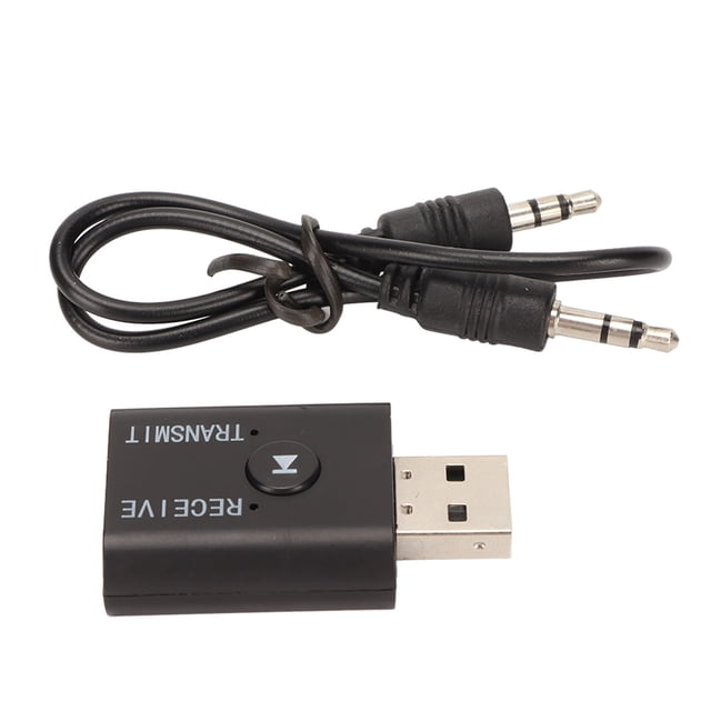 Adaptador de Receptor de Transmisor Bluetooth USB ANGGREK Velocidad de Transmisión Rápida Bluetooth 5.0 2 en 1 para Sonido Doméstico TV