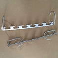 thumbnail image 1 of Hanger de hierro 6pcs Soporte de ropa mágica Anti-Rust Hangers Organizador de vestuario de conveniencia Non-deslizamiento para armario pequeño pequeño Armario, 1 of 9