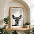 thumbnail image 5 of baby fawn-baby deer - Photography Deer Black and White Wildlife Nature Animal Minimalist Portrait Unframed Wall Art Print 24 x 36 inches, 5 of 60