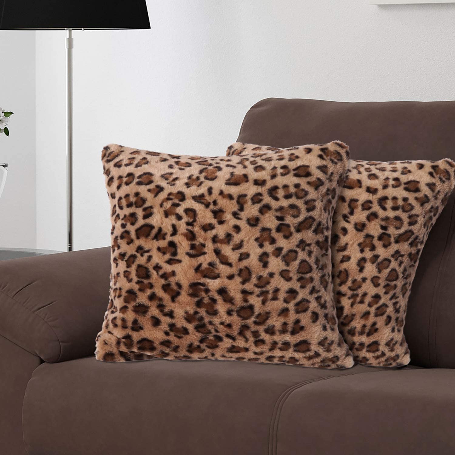 Minky Cover Leopard Fur plush