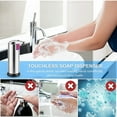 thumbnail image 3 of Touchless Automatic Soap Dispenser,Hands Free Dish Soap Dispenser Kitchen Bathroom,Stainless Steel Infrared Sensor Auto Liquid Dispenser, 3 of 8