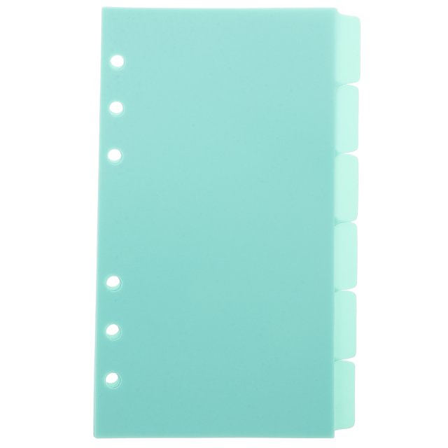 Shisuyan 6 Sheets Of Binder Inserts Plastic Lavender Easy Categorization For Planners