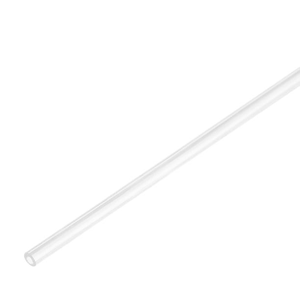 Uxcell 2 Pcs Tubos de Acrílico Transparentes Redondos para Lámparas y Faroles 2mm x 4mm x 350mm