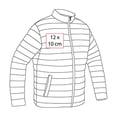 thumbnail image 2 of Chamarra de nylon con bolsillos interiores - Norfolk rojo XS, 2 of 2