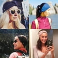 thumbnail image 2 of BLOM Headbands for Yoga, Fashion, Working Out, Travel or Running - Multi Style - Wide Turban Knotted, 2 of 6