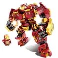 thumbnail image 2 of Figuras de acción de superhéroes Vengadores Iron Man Hulkbuster Steel Mecha, bloques de construcción, modelo de película clásica, juguetes de ladrillos para niños, regalo, 2 of 4