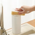 thumbnail image 4 of Press-Type Dispensing Bottle Multipurpose Liquid Soap Makeup Remover Dispenser(White), 4 of 8