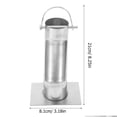 thumbnail image 3 of Miangastore Rain Chain Adapter Install Kit Stainless Steel Silver 1Pack, 3 of 8