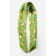 thumbnail image 2 of Bimba Green Star & Holly Leaves Pure Silk Printed Head Bandanas Summer Neck Wrap Scarf 40 x 40 Inches, 2 of 6