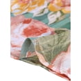 thumbnail image 5 of Allegra K Falda Midi De Gasa De Verano Con Estampado Floral Para Mujer Verde S, 5 of 5