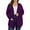 05-Purple, variant on Daystry Women's Plus Size Open Front Casual Long Sleeve Lightweight Drape Cardigans Soft with Pockets