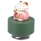 thumbnail image 3 of Emoshayoga Caja De Música De Cerámica del Gato De La Fortuna - Mini Caja De Música Giratoria De Cerámica Japonesa con Forma De Gato De La Fortuna para Niños(Rosa), 3 of 5