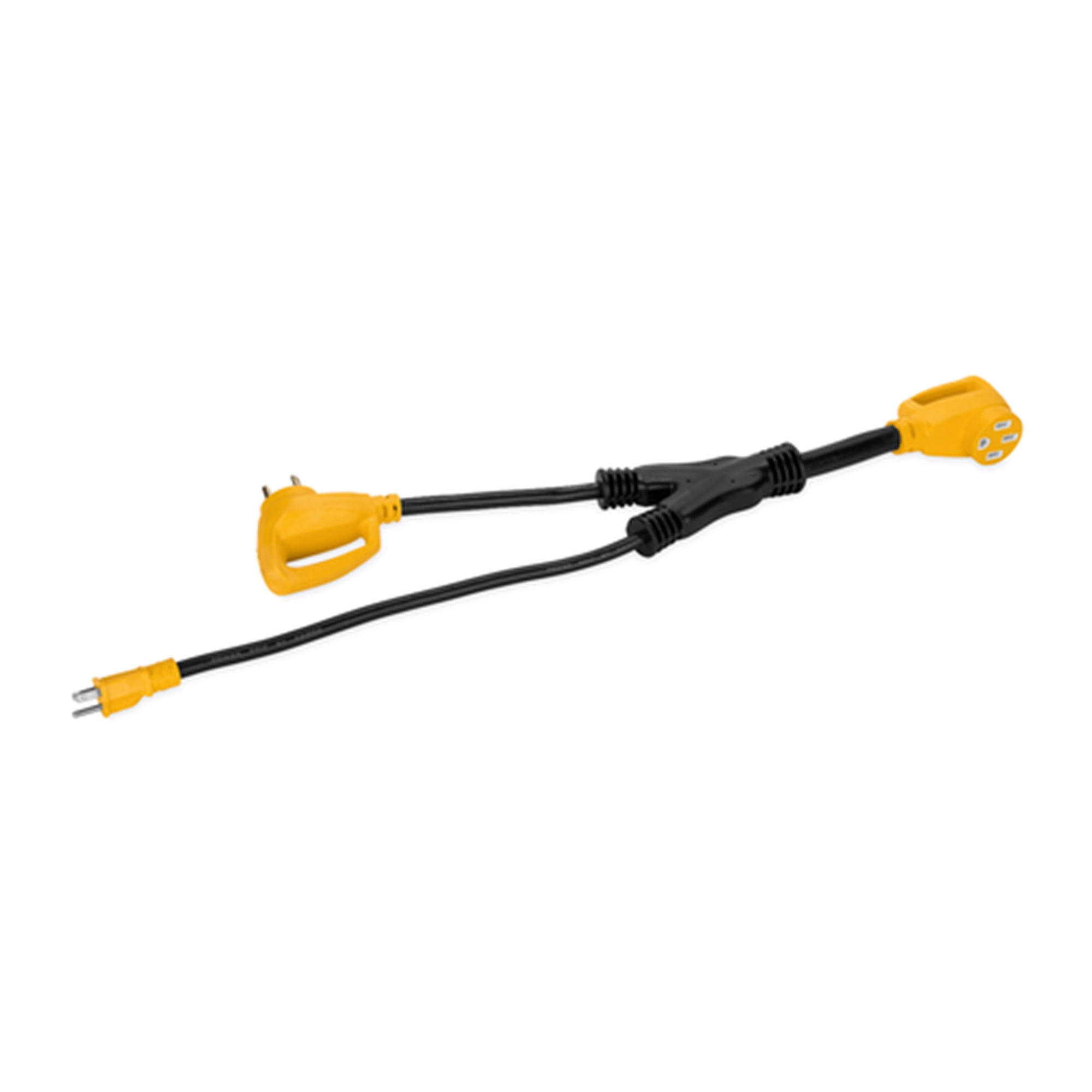 Camco PowerGrip Camper/RV Maximizer Adapter | Up to 45 Amps Combined Power (55025)