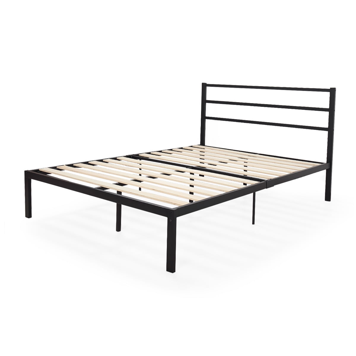 Lowestbest Queen Size Metal Bed Frame, Platform Bed with Headboard Footboard Lowestbest Queen Size Metal Bed Frame, Platform Bed with Headboard Footboard