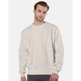 thumbnail image 2 of Champion Chandail Molletonné à Col Ras du Cou pour Homme en Tricot Inversé, P, Gris Pierre, 2 of 3