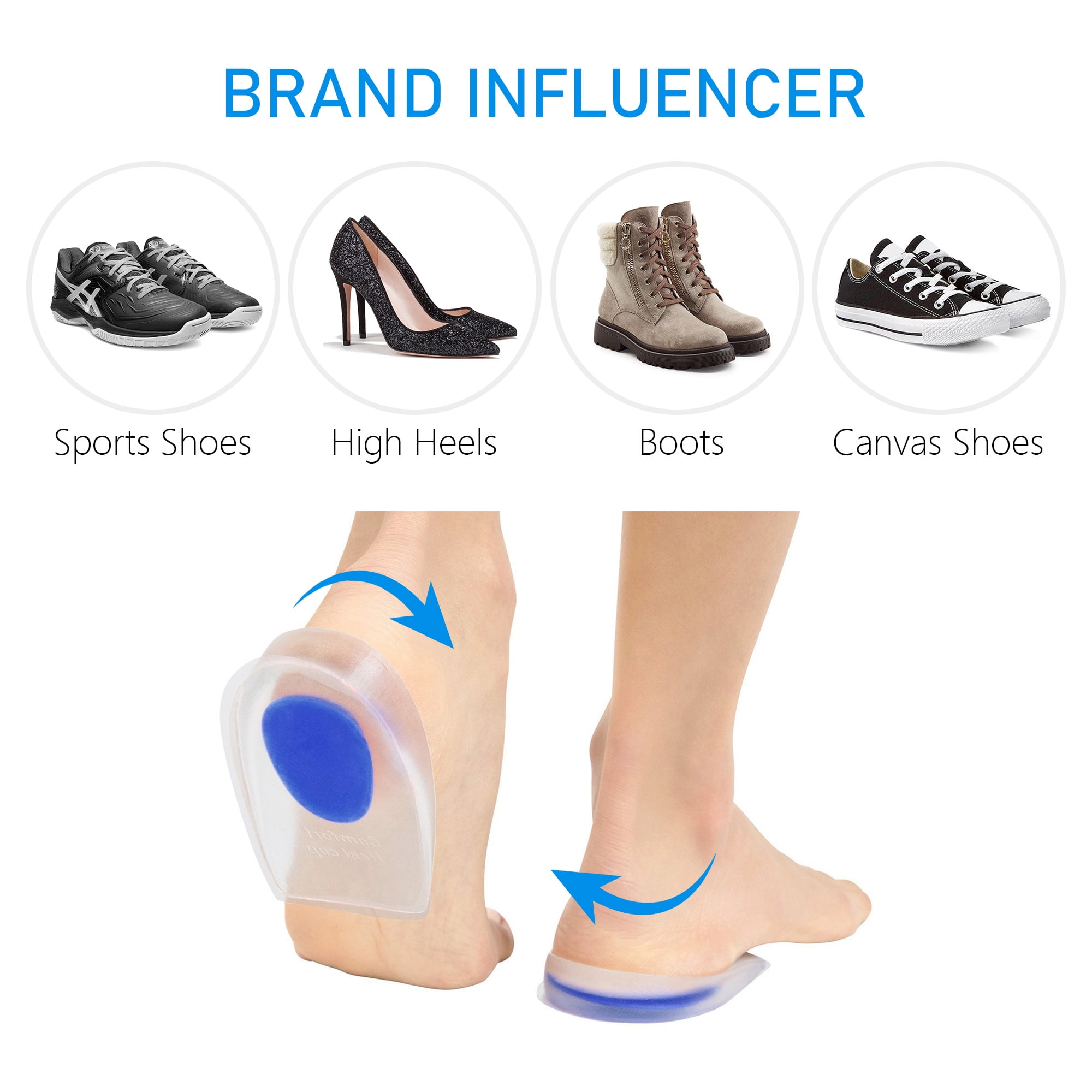 China Excellent quality Foot Care Productinsoles For Shoes High Heels - Gel  arch support pad – Bangni factory and suppliers | Bangni