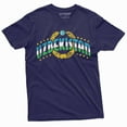 thumbnail image 5 of Men's Uzbekistan T-shirt Uzbeki coat of arms country patriotic tee shirt (Small Military Green), 5 of 7