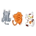 thumbnail image 4 of 3 uds pegatinas y calcomanías divertidas para coche de gato, pegatinas para arañazos de gato para coches, pegatinas para parachoques de coche para , M M shamjiam Pegatinas de coche, 4 of 8