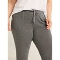 thumbnail image 6 of Joyspun Women's Hacci Knit Jogger Sleep Pants, 29” Inseam, Sizes XS to 3X, 6 of 6