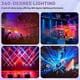 thumbnail image 5 of 15W RGBW LED Stage Lighting Pinspot Beam Spotlight Professional DJ DISCO KTV Backlight Stage Light, 5 of 5