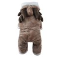 thumbnail image 1 of Adorable Dog Christmas Clothes in Brown Flannel Perfect for Parties and Outdoor Activities Size XL, 1 of 3