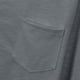 thumbnail image 5 of pstuiky hombres de manga larga, Camisa de capa base de ejercicio de manga larga para hombre, informal, con cuello redondo, bolsillos y botones, de colores sólidos camisetas de hombre xxl, 5 of 9