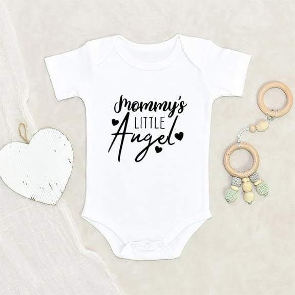 Newbabywishes - Mommy's Little Angel Baby Clothes for Boys and Girls - Adorable Baby Clothing