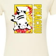 thumbnail image 3 of Pokémon - Tie Dye Pikachu - Juniors Fitted Graphic T-Shirt, 3 of 5
